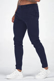 Stijlvolle Marineblauwe Pantalon Dames