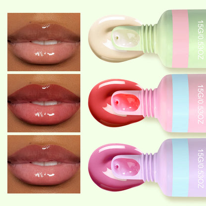 Long-Lasting Waterproof Peel-Off Plumping Lip Gloss