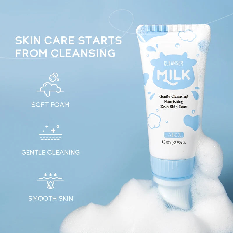 Brightening Moisturizing Deep Cleansing Facial Foam