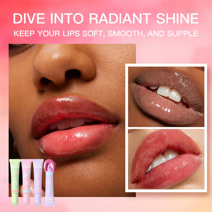 Long-Lasting Waterproof Peel-Off Plumping Lip Gloss
